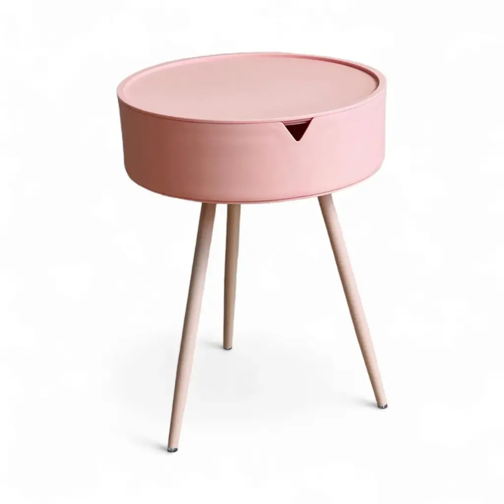 [105-BGE] MESITA AUXILIAR CON CAJON BEIGE