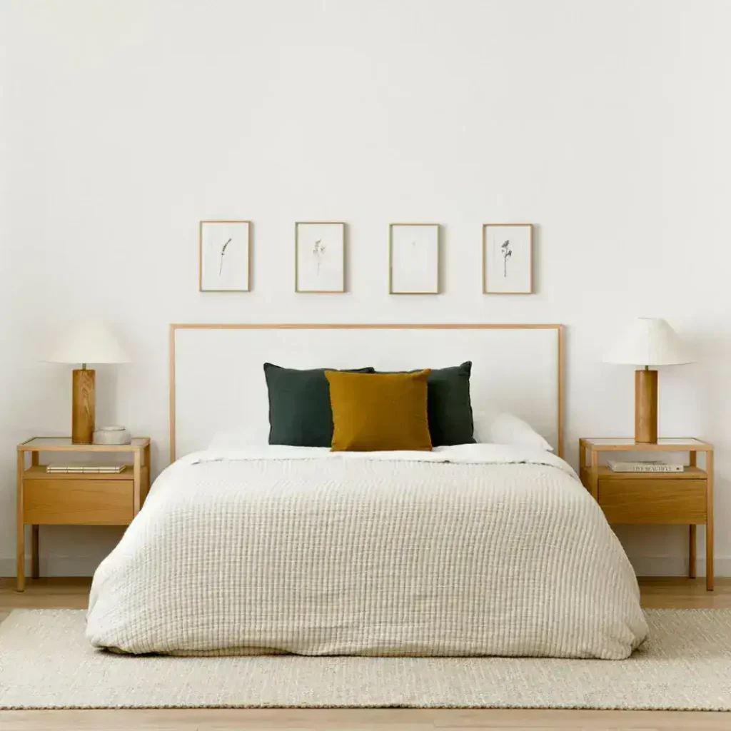 Respaldo-cama-sommier-madera-Liso-SILVINA-C